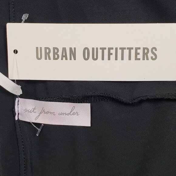 UO x Out From Under Cammy Ruffle Trim Micro Skort Womens Sz Small Tap Shoe Black - Picture 3 of 16